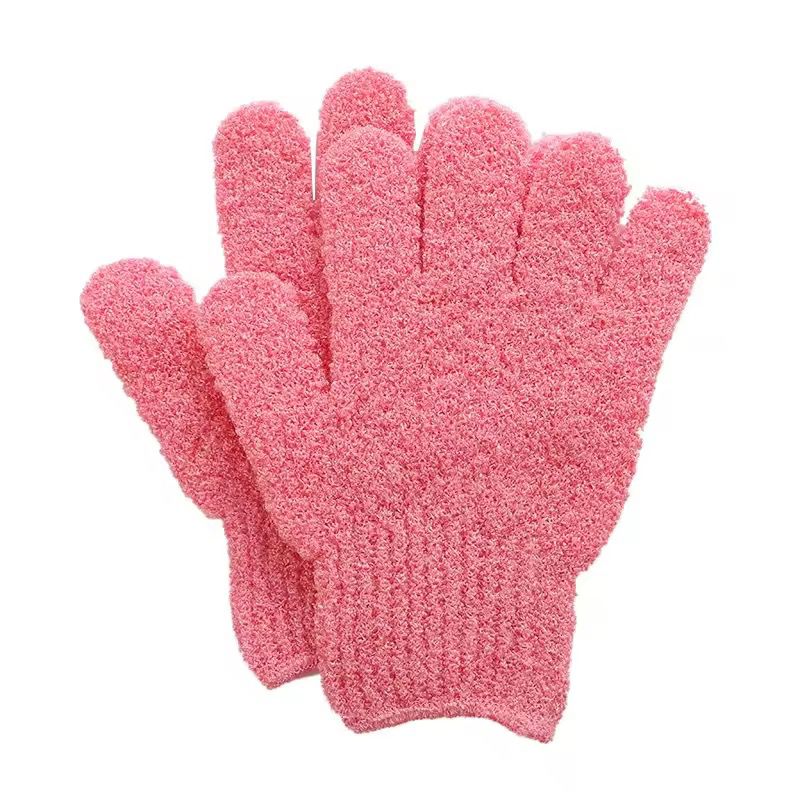 Exfoliating Bath Gloves – Deep Cleansing Body Scrub Mitts for Smooth Skin (1 Pair)