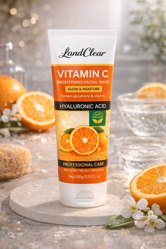 LandClear Radiance Boost Vitamin C Organic Facial Cleanser - LandClear Beauty