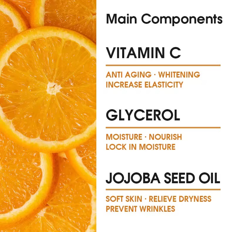 LandClear Vitamin C Complete Brightening Set – 3-Step Radiance Routine with Hyaluronic Acid & Glutathione (Wash, Serum, & Cream)